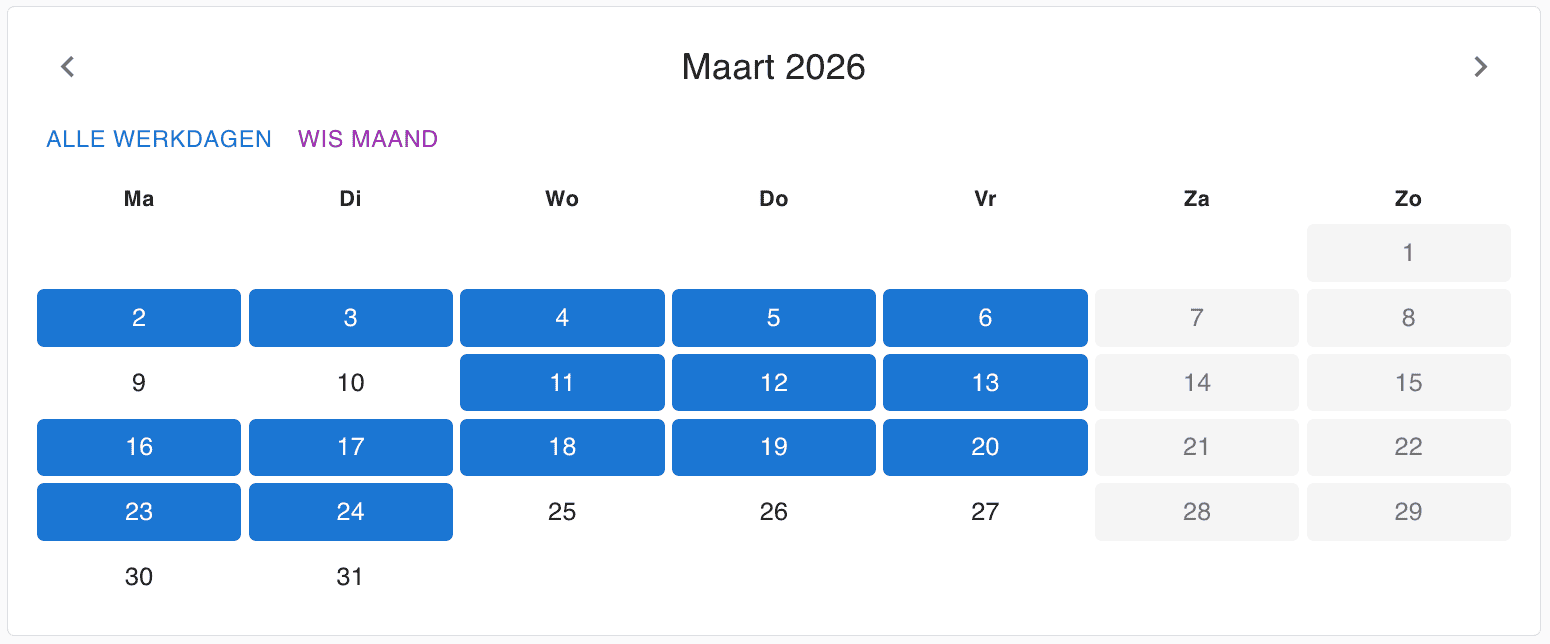 Speedy e-Boekhouden dashboard met openstaande taken